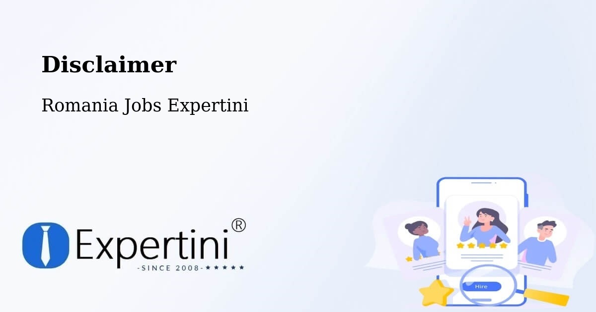 Disclaimer – Comuna Soleşti - Romania Jobs Expertini